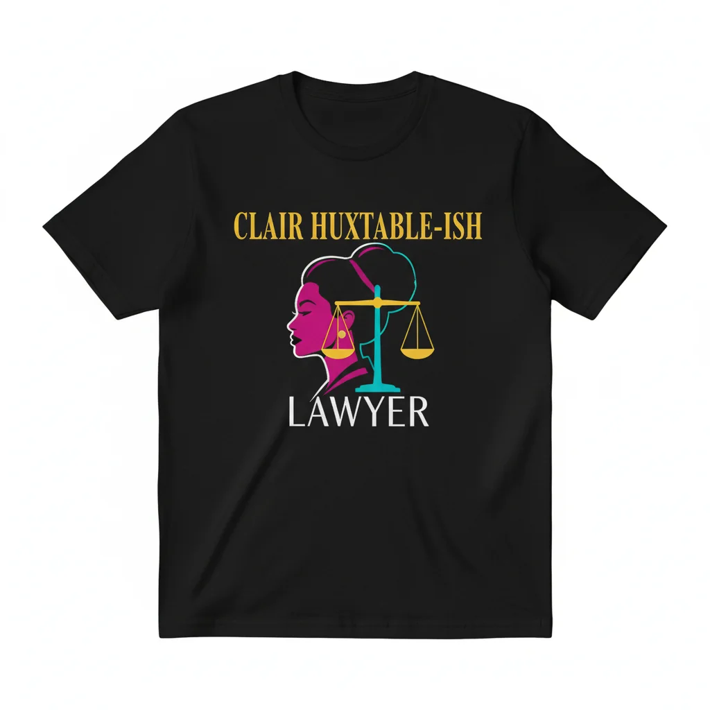 The "Clair Huxtable-Ish Lawyer" Premium Unisex T-Shirt – Smart Style, Lasting Comfort