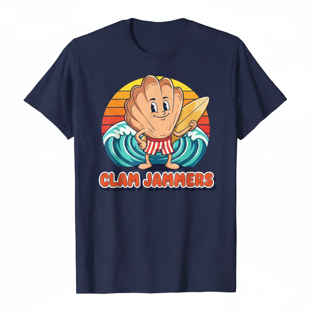CLAM JAMMERS: The Essential Tee for Unforgettable Adventures