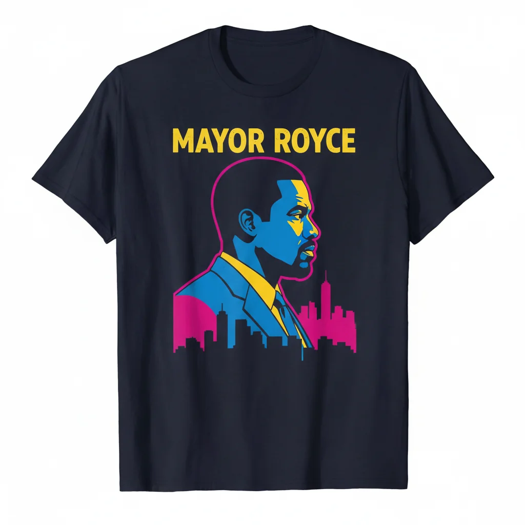 Clarence Royce The Wire Essential T-Shirt - Iconic TV Show Apparel