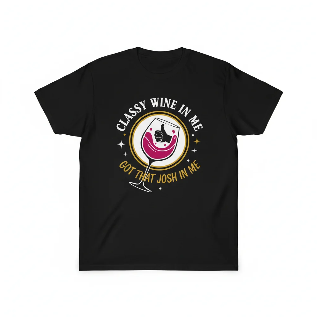 Classy Wine In Me. Got That Josh. Essential Tee.