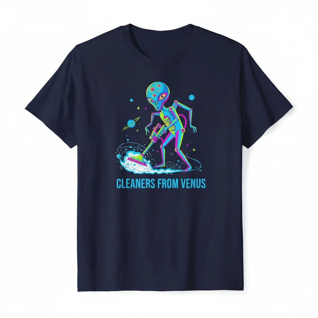 Cleaners From Venus Essential T-Shirt – Unique Sci-Fi Graphic Tee