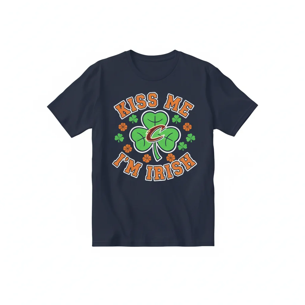 Cleveland Cavaliers 'Kiss Me, I'm Irish' St. Patrick's Day Tee