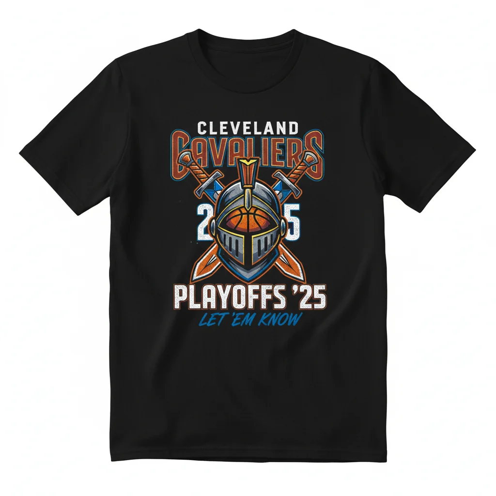 Cleveland Cavaliers Playoffs '25: The 'Let 'Em Know' Statement Tee