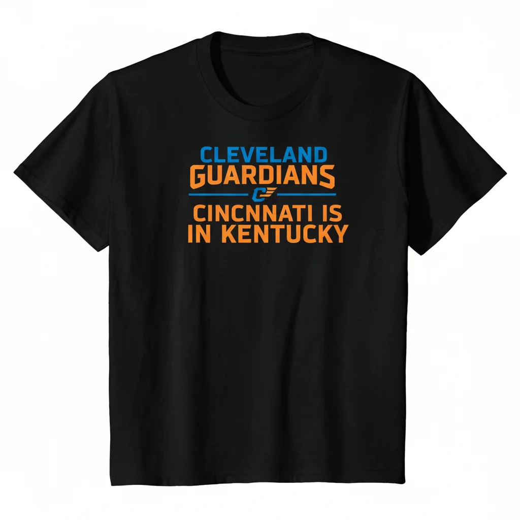 Premium Cleveland Guardian Cincinnati Is In Kentucky Tee – Ultimate Comfort & Durability
