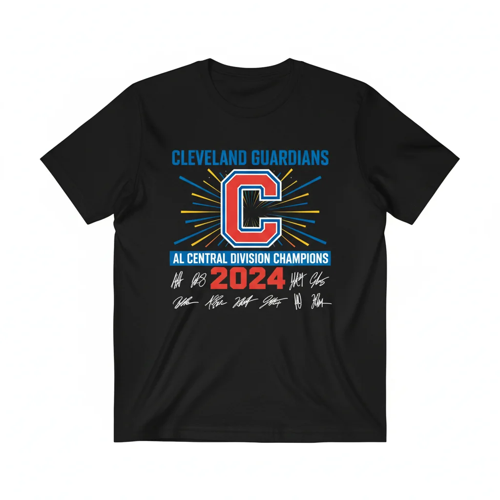 Cleveland Guardians AL Central Champions 2024: A Signature of Victory Shirt