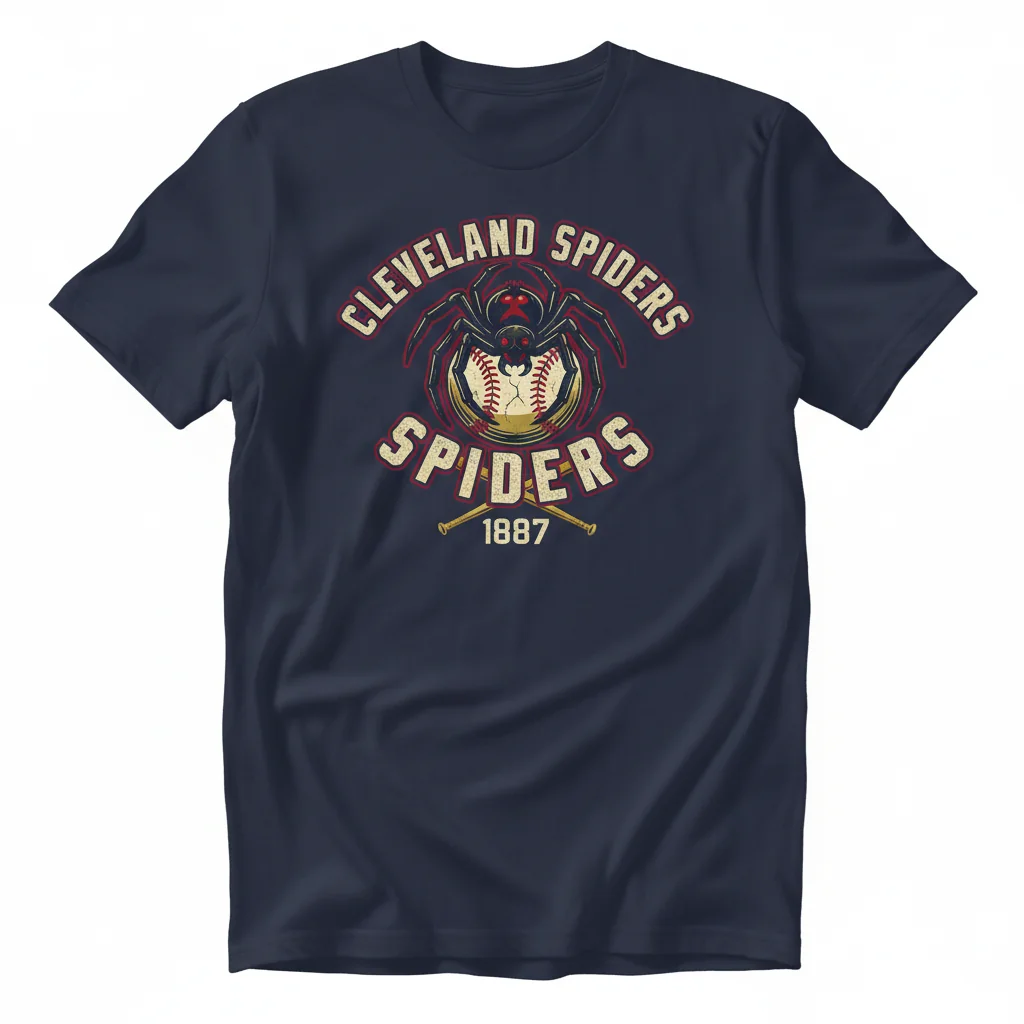 CLEVELAND SPIDERS '87 - Vintage Baller Essential Tee