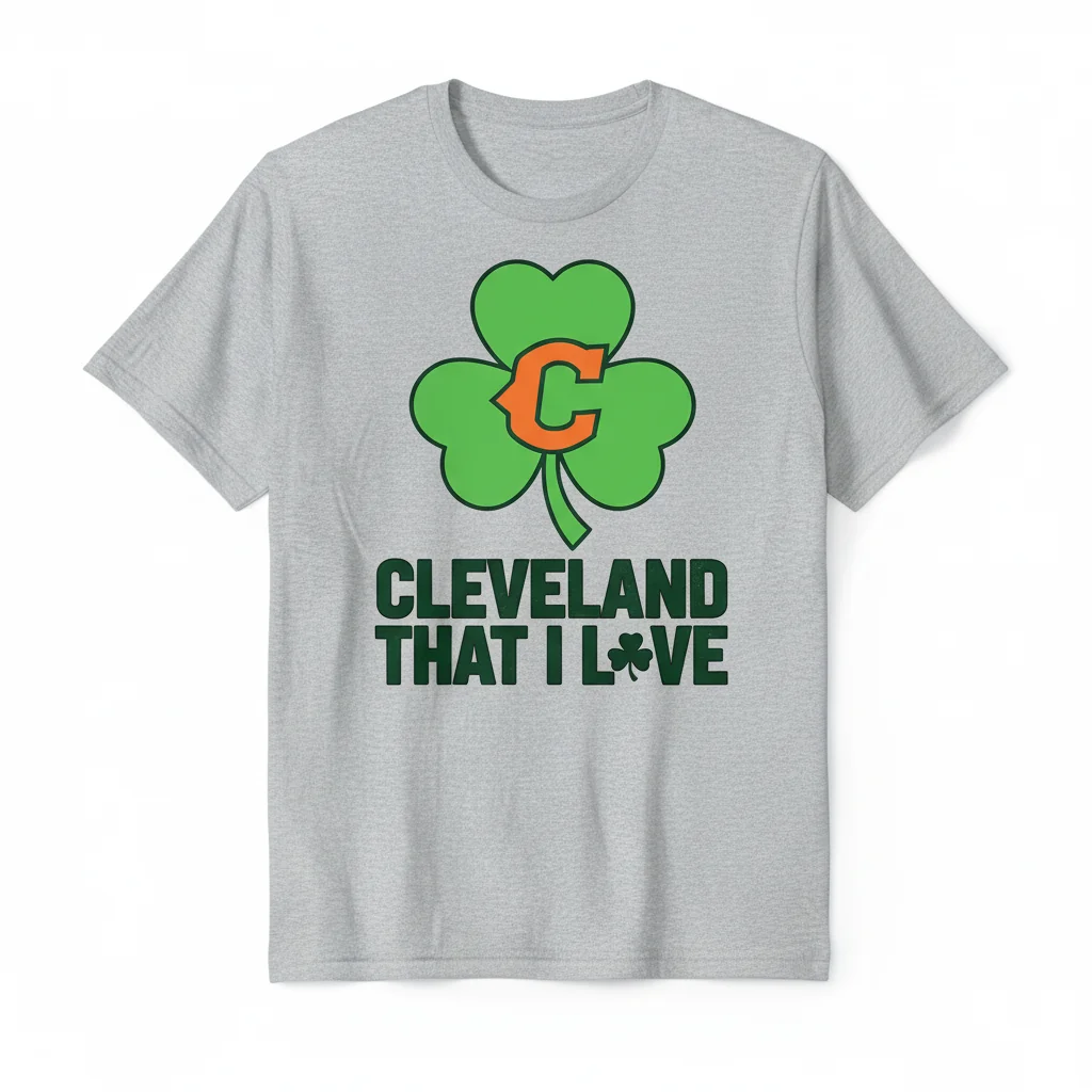 Cleveland That I Love St. Patrick's Day T-Shirt - Unisex Comfort Tee