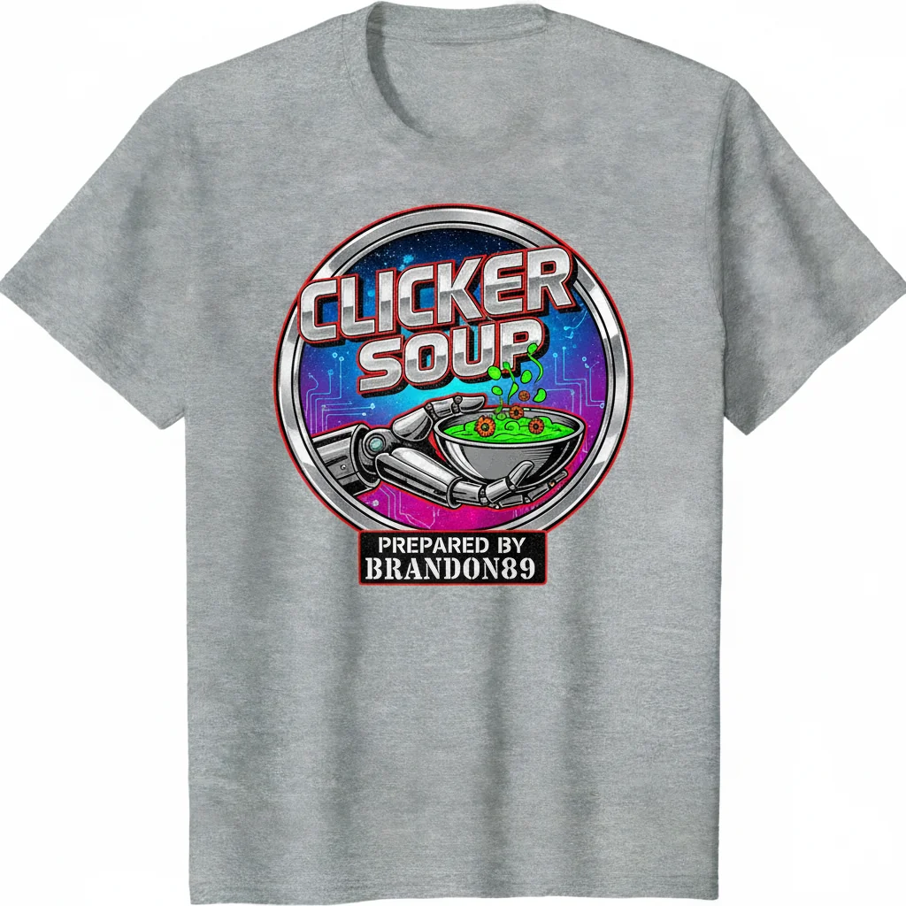 Clicker Soup Essential T-Shirt - Comfortable & Stylish Gaming Tee