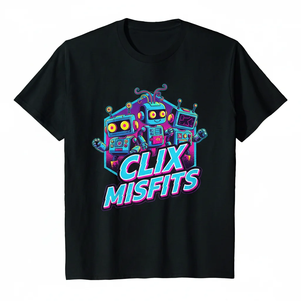 Clix Misfits Essential Tee – Streetwear Icon