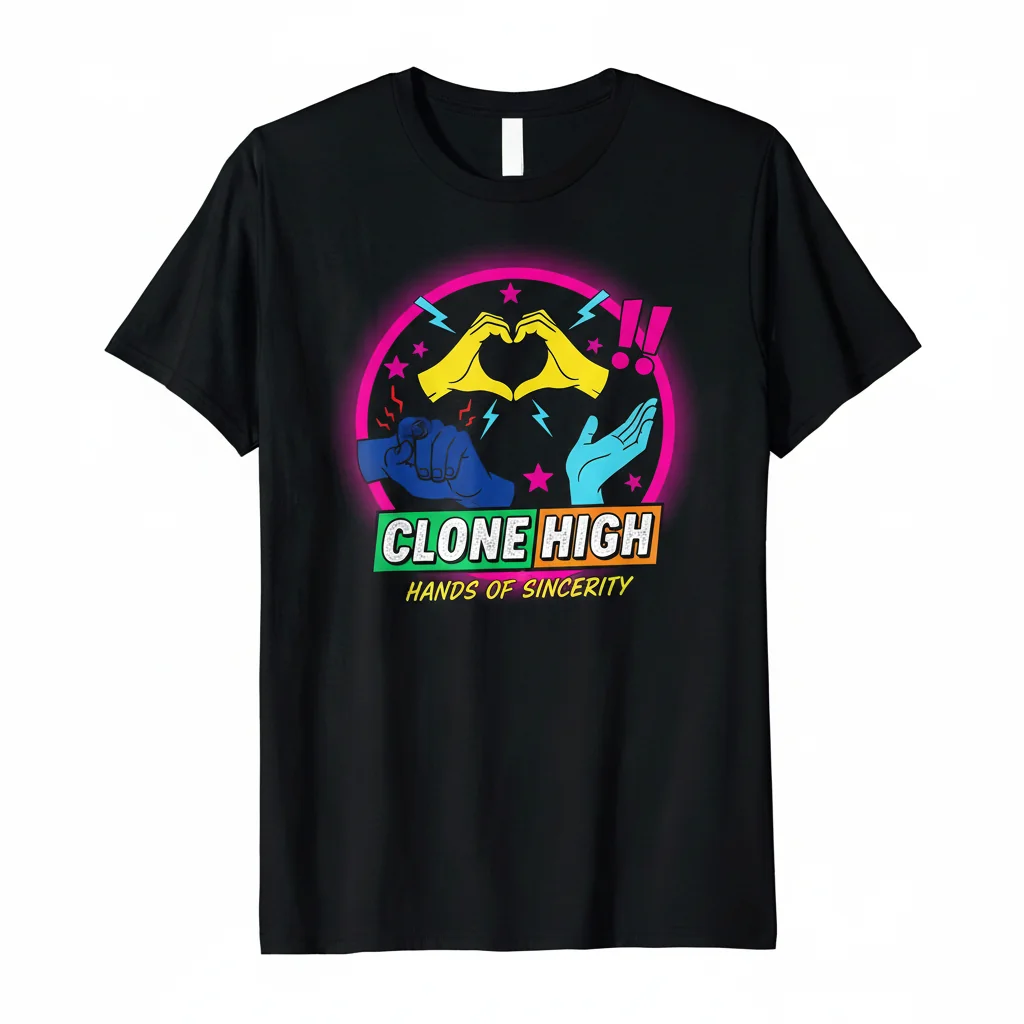 Clone High Hands of Sincerity Essential T-Shirt – Premium Ring-Spun Cotton Tee