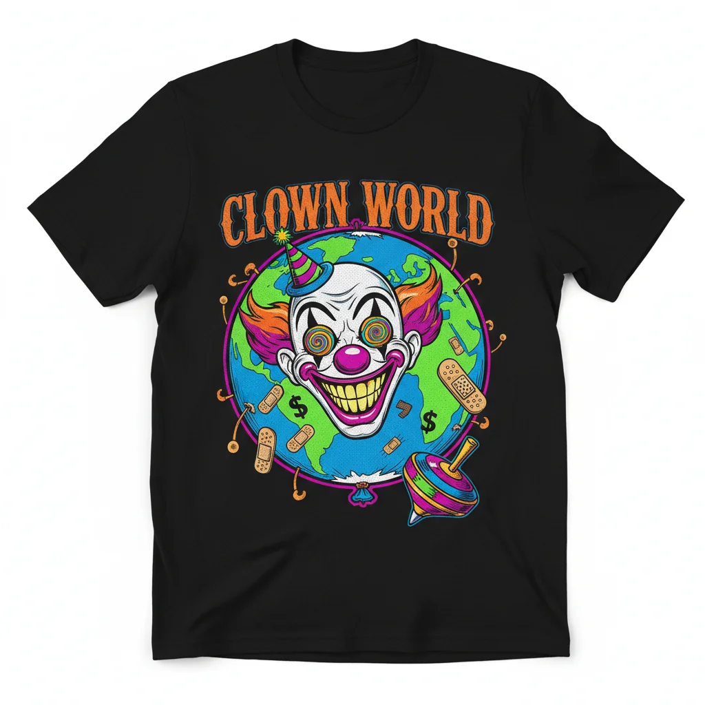 Camiseta Esencial "Clown World" – Durabilidad, Comodidad, Estilo