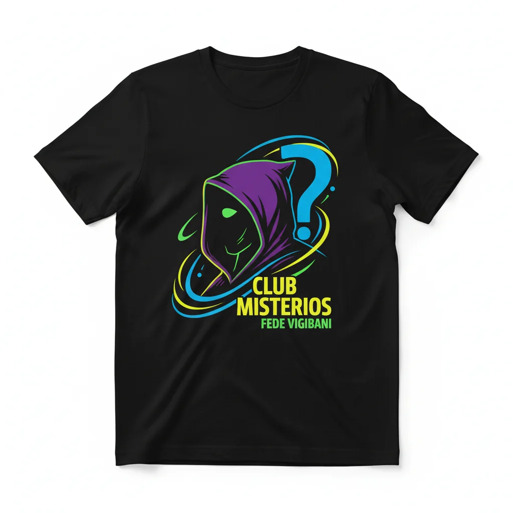 Camiseta Oficial Club Misterios Fede Vigevani - Diseño Exclusivo
