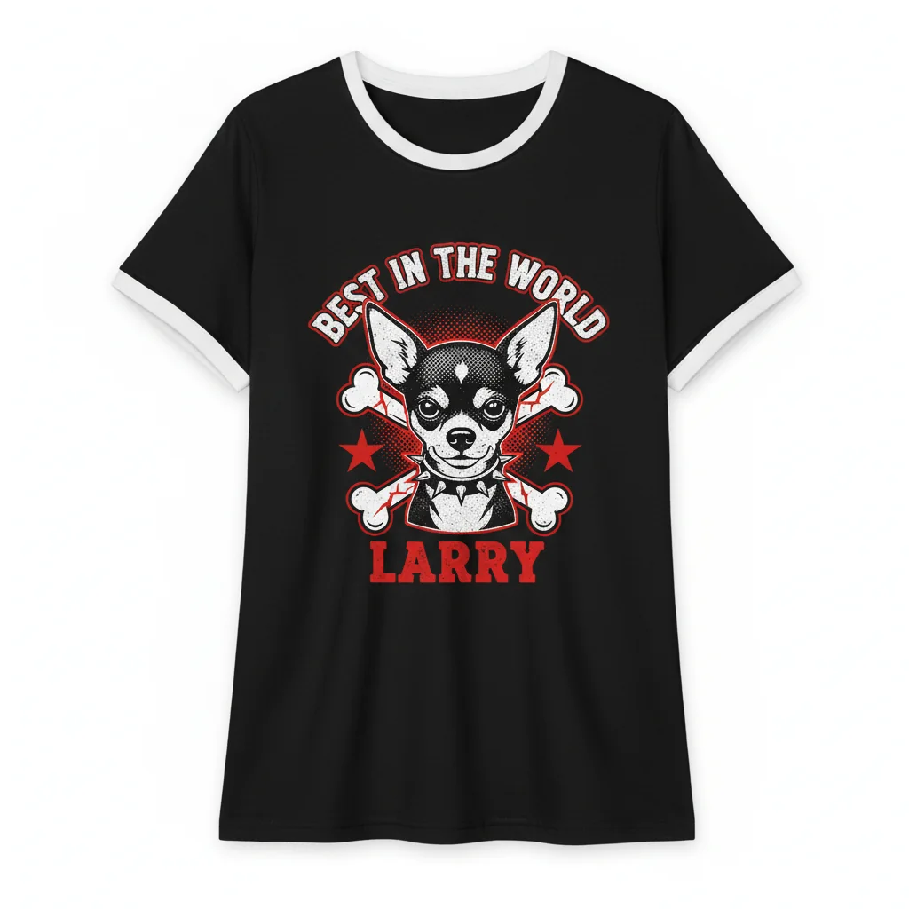 CM Punk Larry BITW Ringer Tee