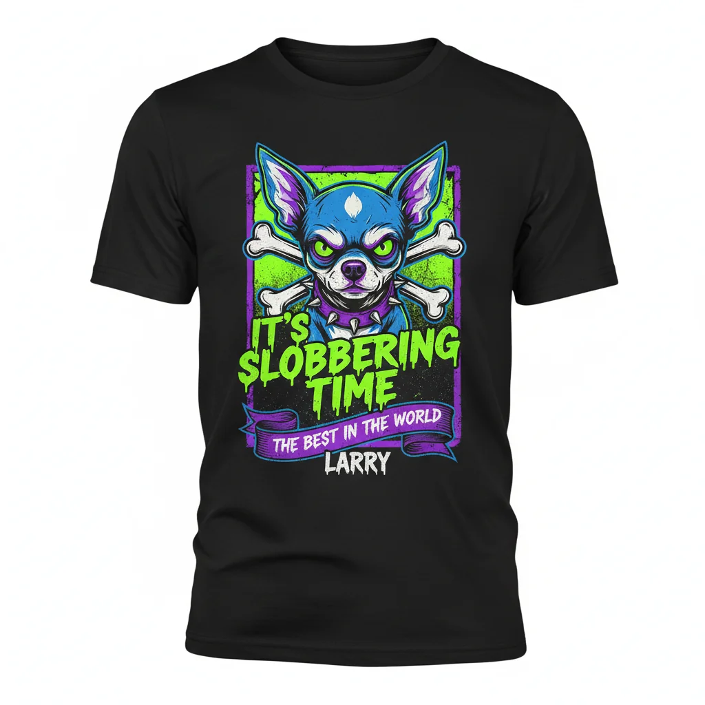 CM Punk 'It's Slobberin' Time' Larry T-Shirt