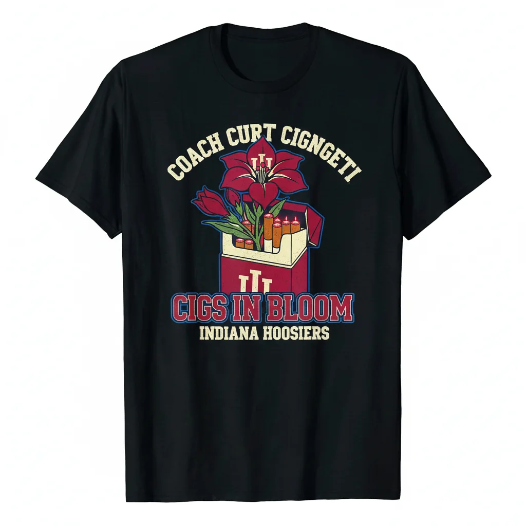 Cignetti Hoosiers 'Cigs in Bloom' Tee: Indiana Vibe