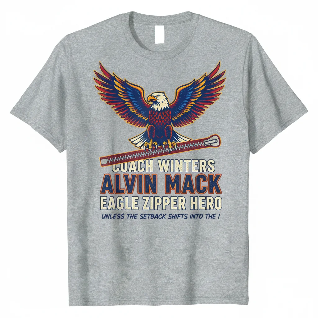 Alvin Mack Eagle Graphic Tee | The Program Movie Tribute Shirt