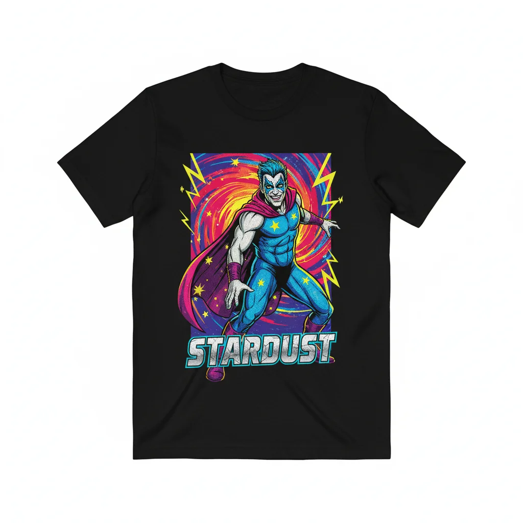 Cody Rhodes Stardust WWE Pro Wrestling T-Shirt - Premium Cotton