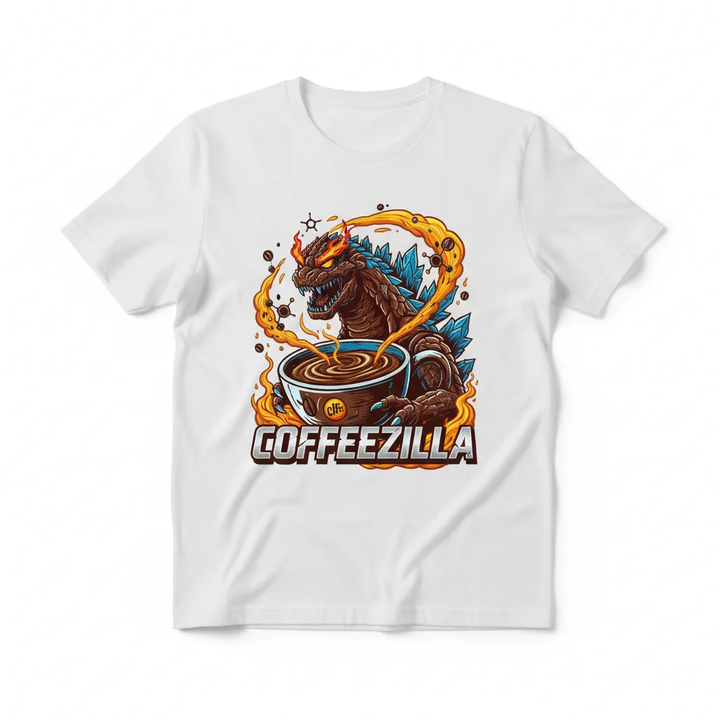 Coffeezilla White Edition Essential T-Shirt: Lasting Comfort & Style