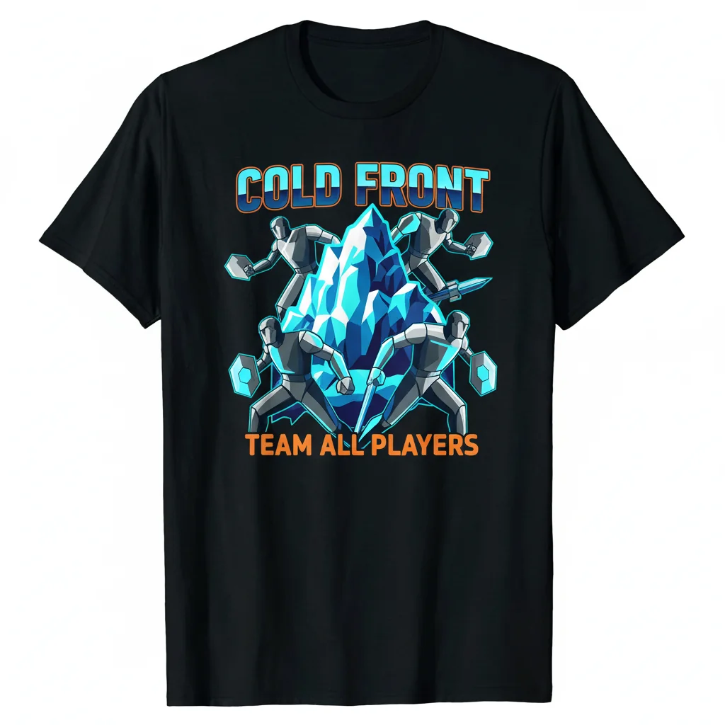 Cold Front Team All Players Graphic T-Shirt - Official Merch