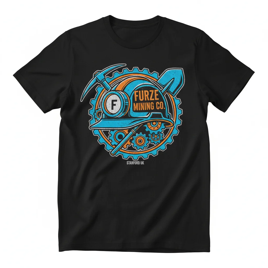 Colin Furze Mining Essential T-Shirt – Official Merch, Soft Cotton Tee