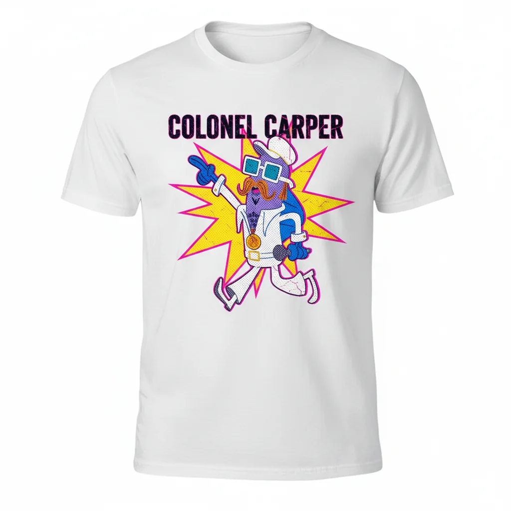 Colonel Carper Essential Tee: Street Vibe.