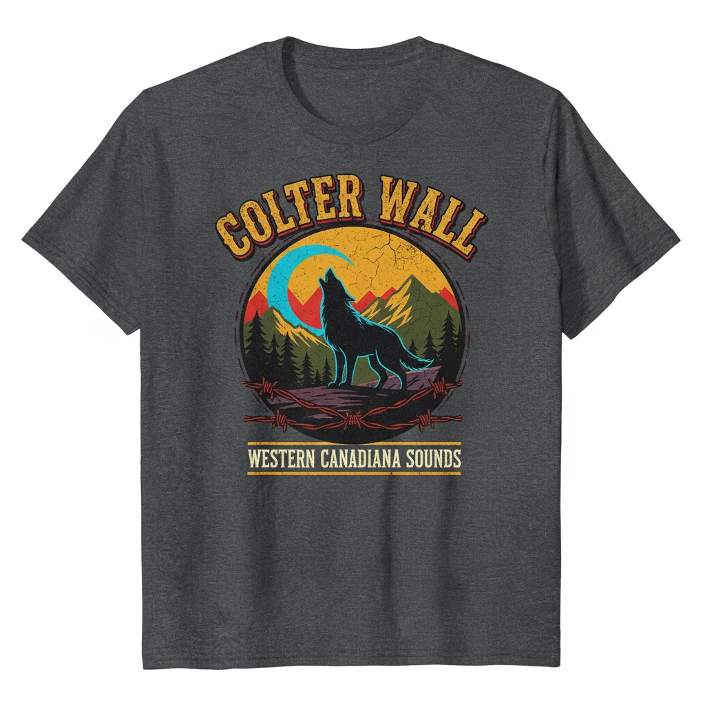 Premium Colter Wall T-Shirt | Durable, Pre-Shrunk & Fade-Resistant