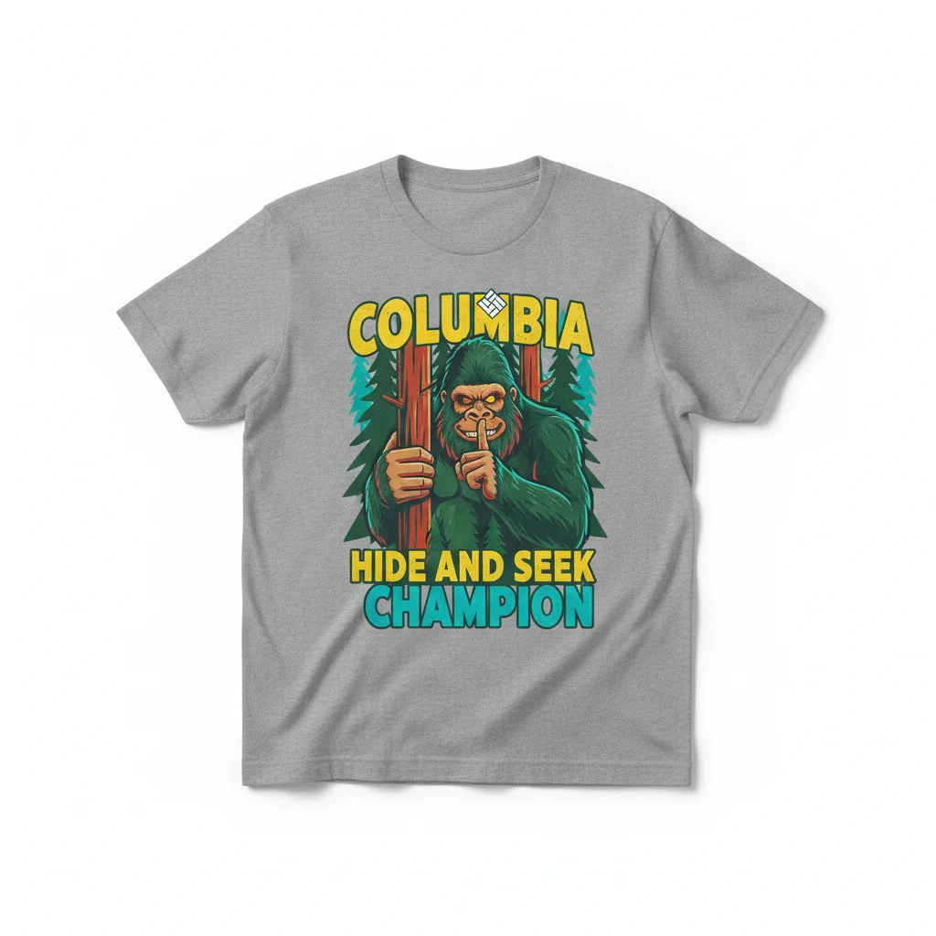 Sasquatch 'Hide & Seek Champion' Graphic Tee