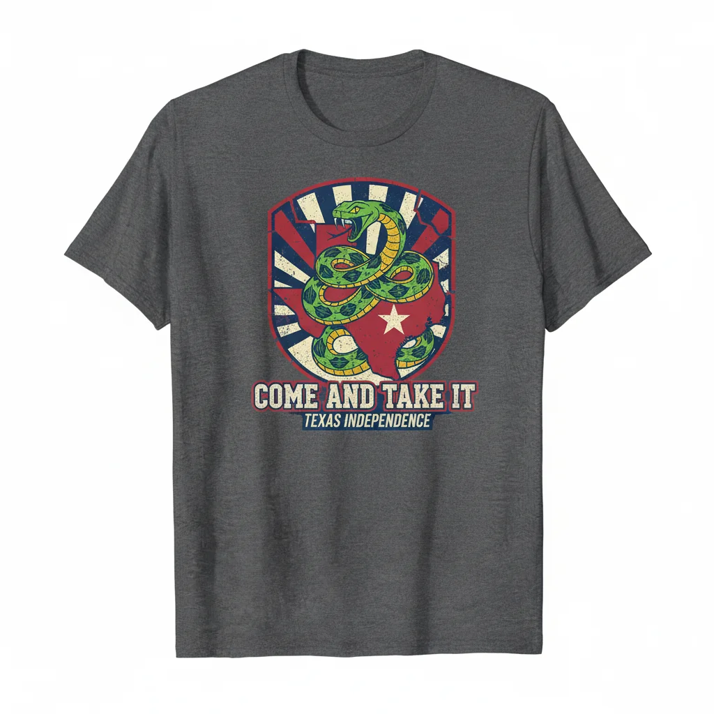 Come and Take It Texas Flag Shirt - Ultra-Soft Cotton Tee