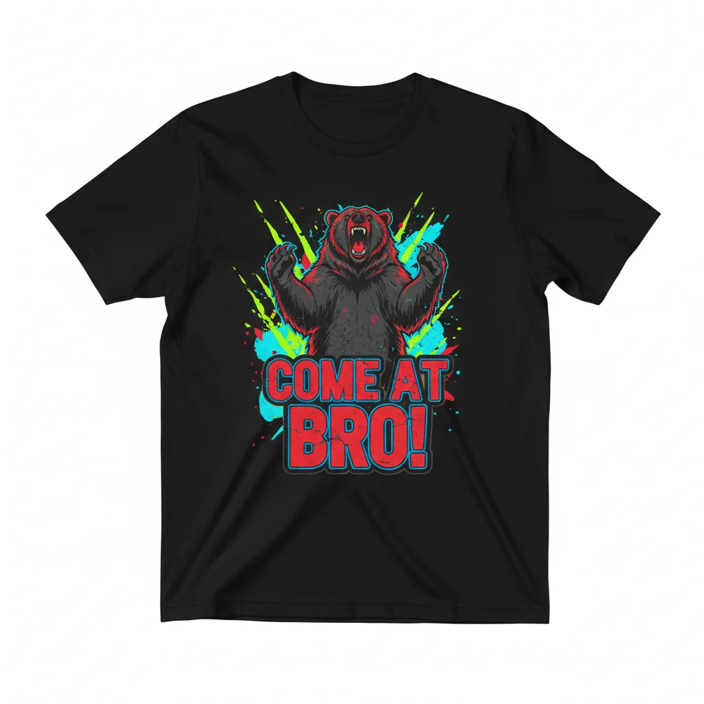 "Come At Me Bro." — The Ultimate Durable & Comfortable T-Shirt