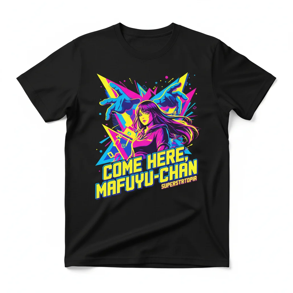 Come Here, Mafuyu-Chan Essential T-Shirt - Anime Fan Apparel