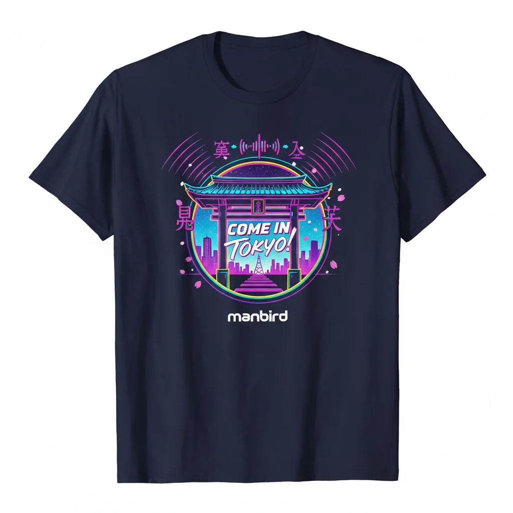 Come In, Tokyo! The Durable, Fade-Resistant Essential T-Shirt