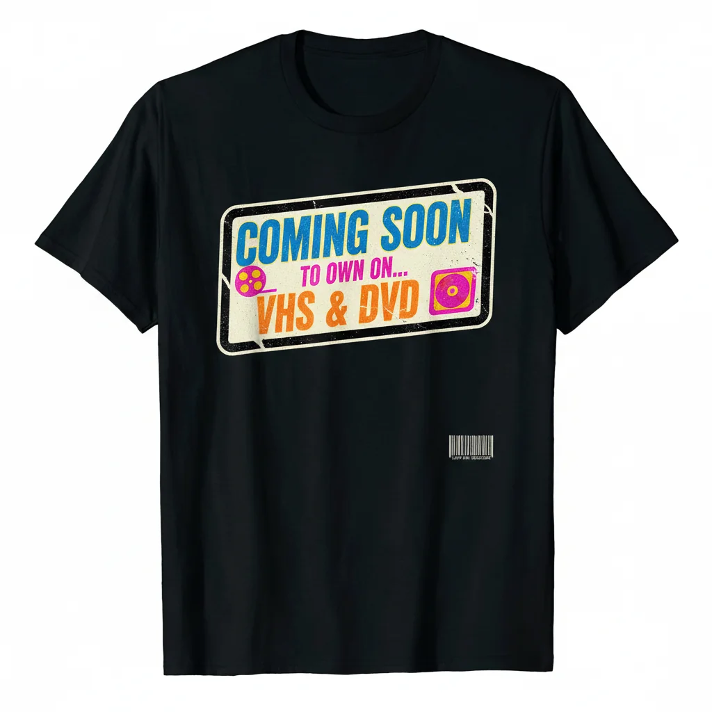 Coming Soon VHS / DVD Retro Nostalgia Tee