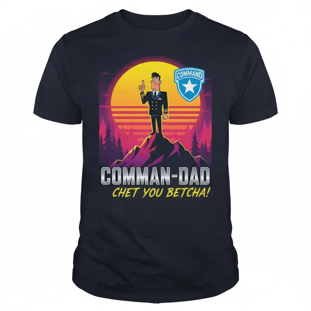 Comman-dad as Chet You Betcha Essential T-Shirt - Unique Pop Culture Design