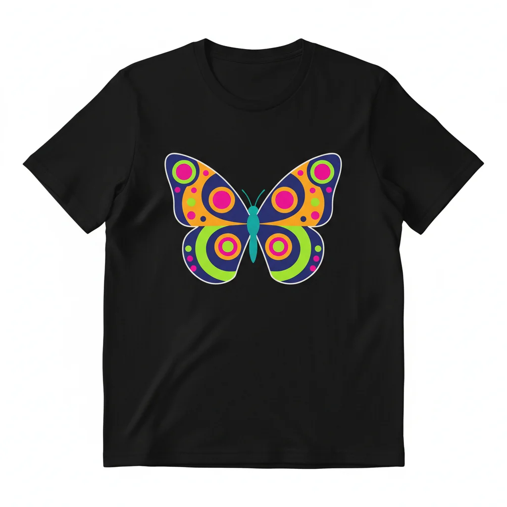 Common Brown Butterfly Tee: Nature's Edge