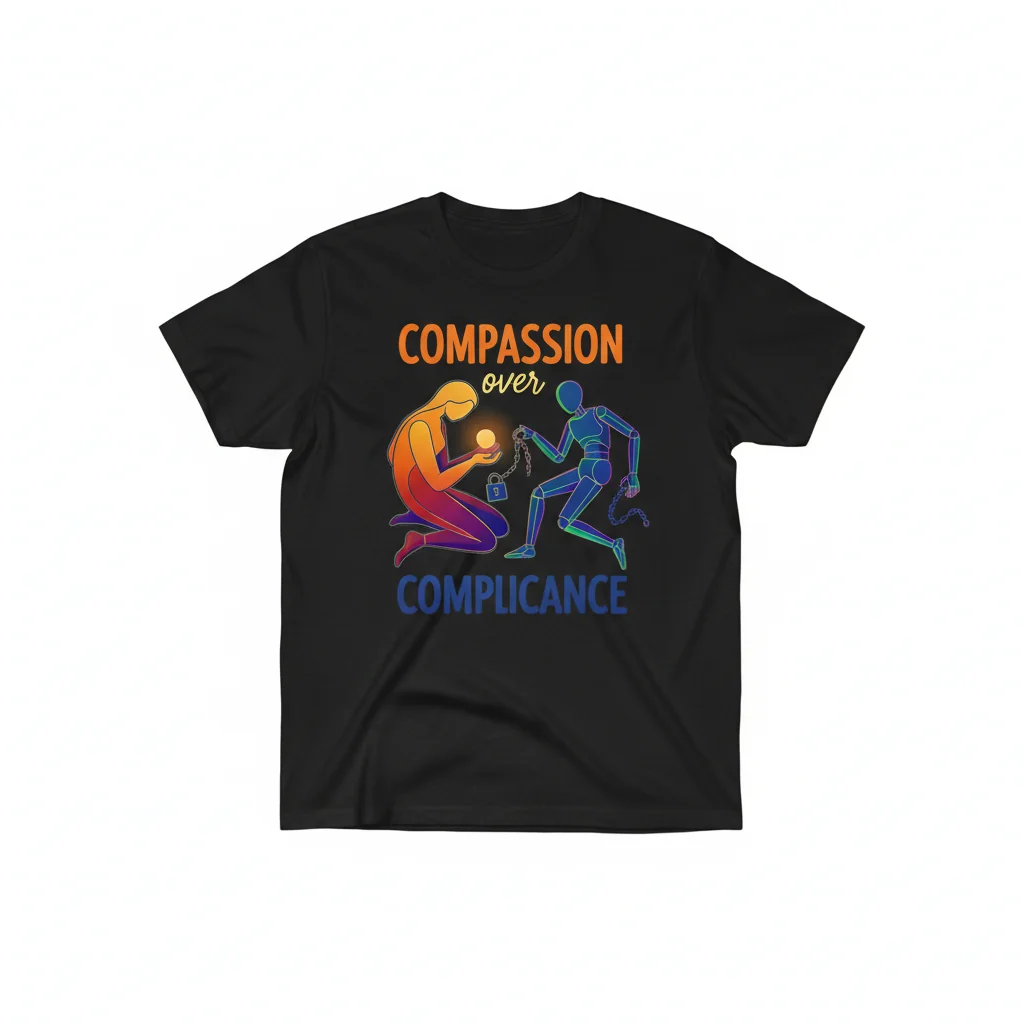 Compassion Over Compliance Essential T-Shirt – Statement Tee
