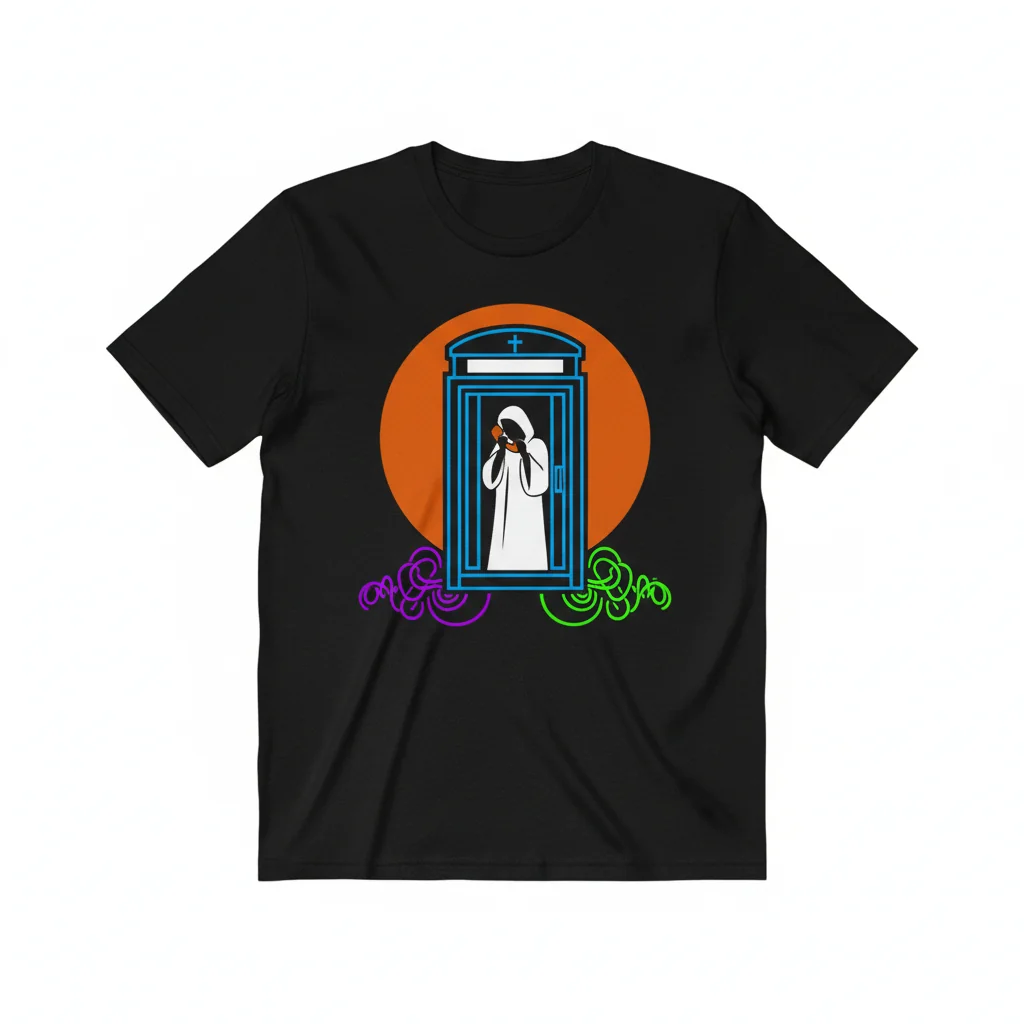 SCP-467 Confessional Phone Booth T-Shirt - Essential Tee