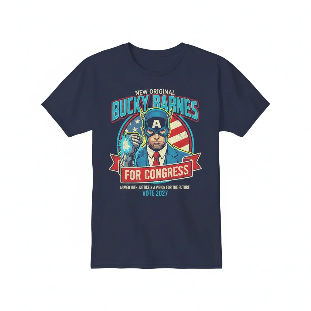 Bucky for Congress - Durable & Vibrant Essential T-Shirt