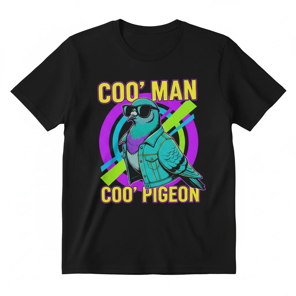 Coo' Man, Coo' Pigeon Essential T-Shirt – Unique Urban & Nature Tee
