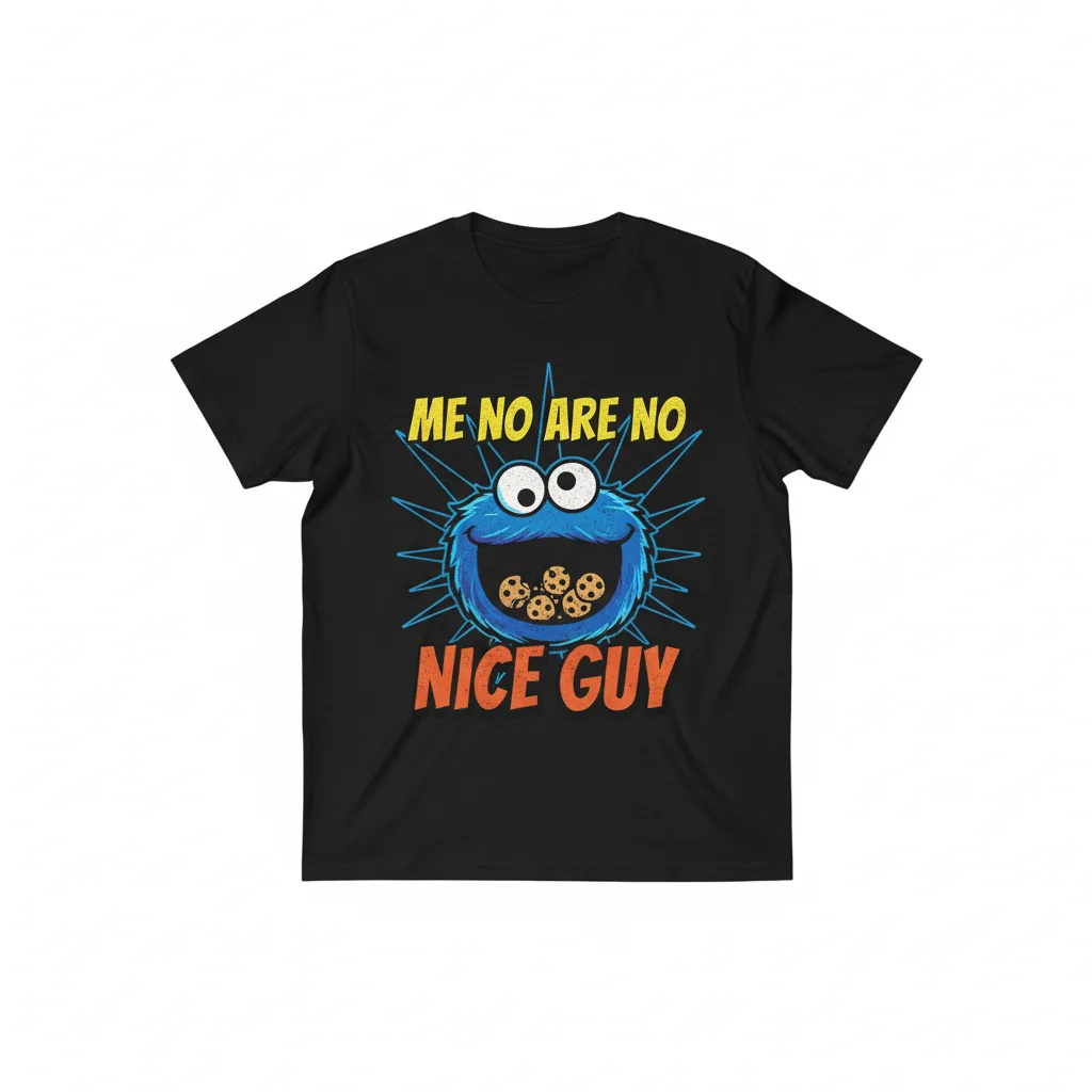 The Cookie Monster's Unexpected Confession Tee