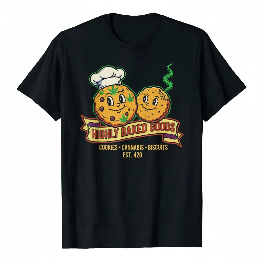Cookies, Cannabis & Biscuits Tee