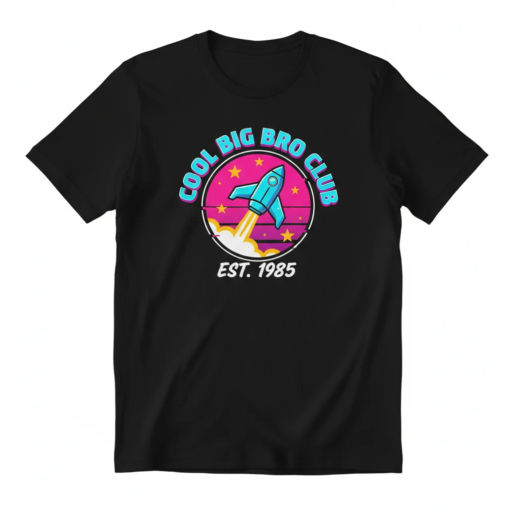 Cool Big Bro Club: Wear Your Pride & Lead the Way T-Shirt