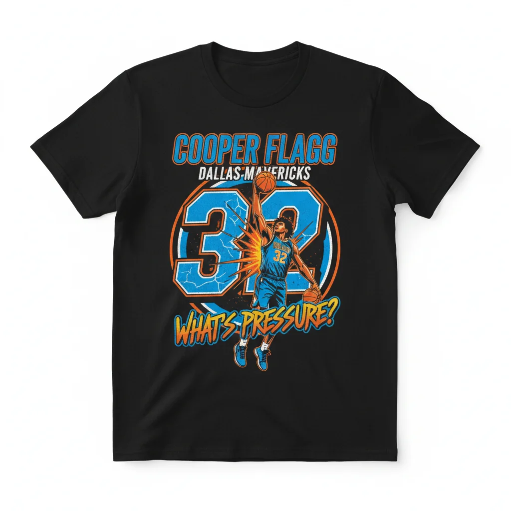 Flagg 32 Mavericks "What's Pressure" Slam Tee