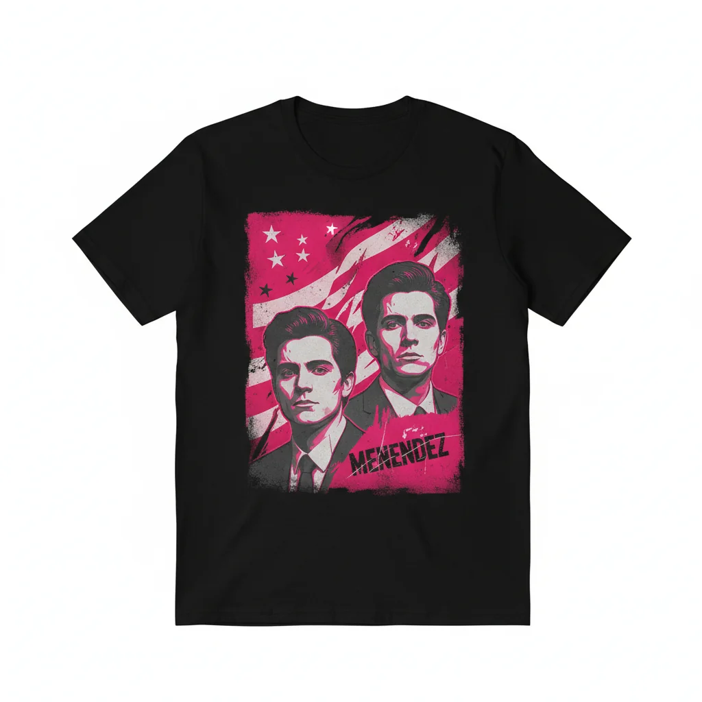 Pink Flag Menendez Essential T-Shirt: Cooper Koch & Nicholas Alexander Chavez Edition