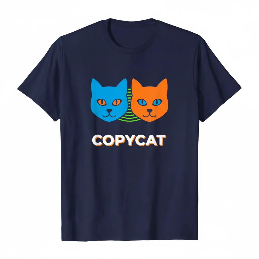 Copycat Essential T-Shirt – Premium 100% Ring-Spun Cotton Tee for Everyday Comfort & Style