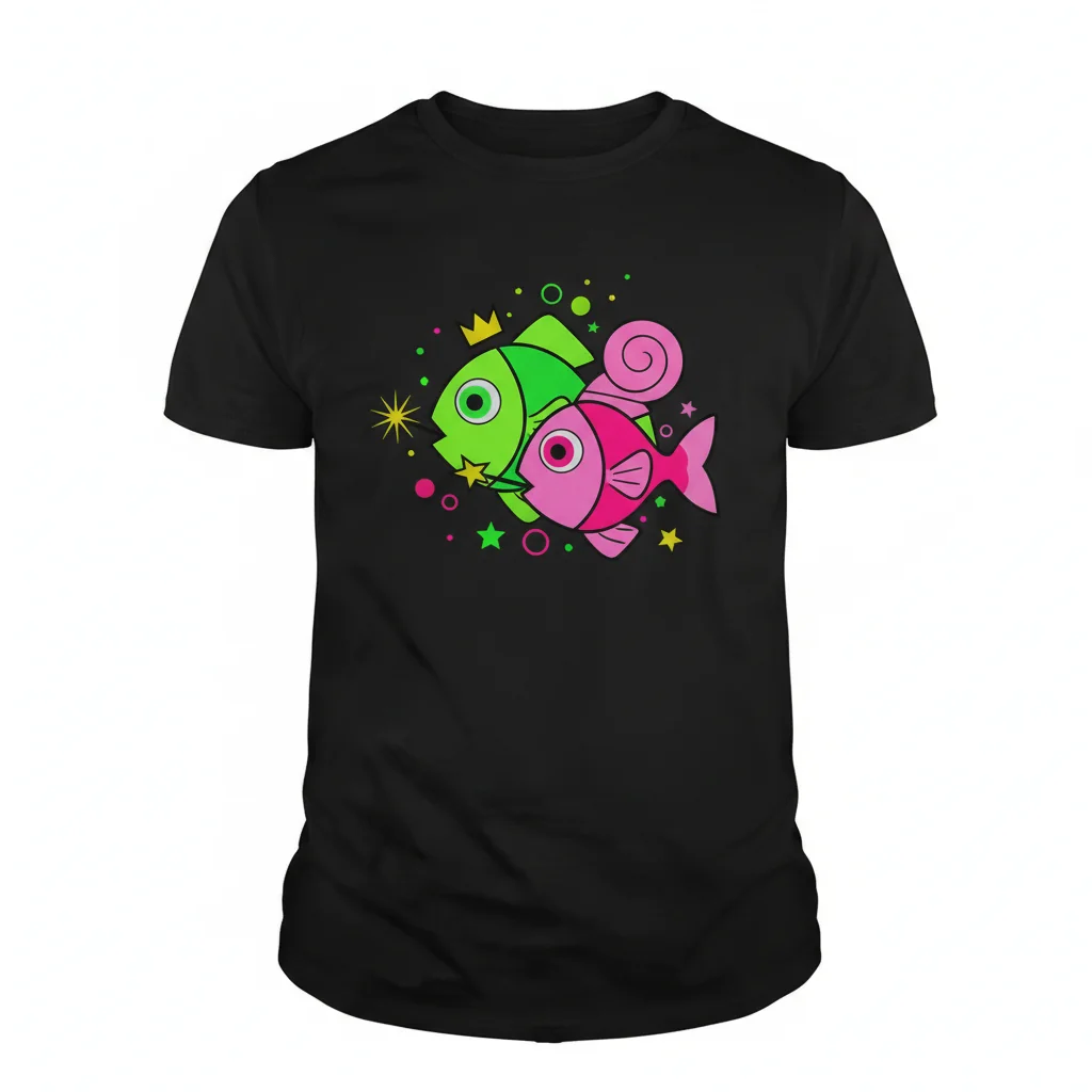 Cosmo and Wanda Essential T-Shirt - Fairly OddParents Fan Tee