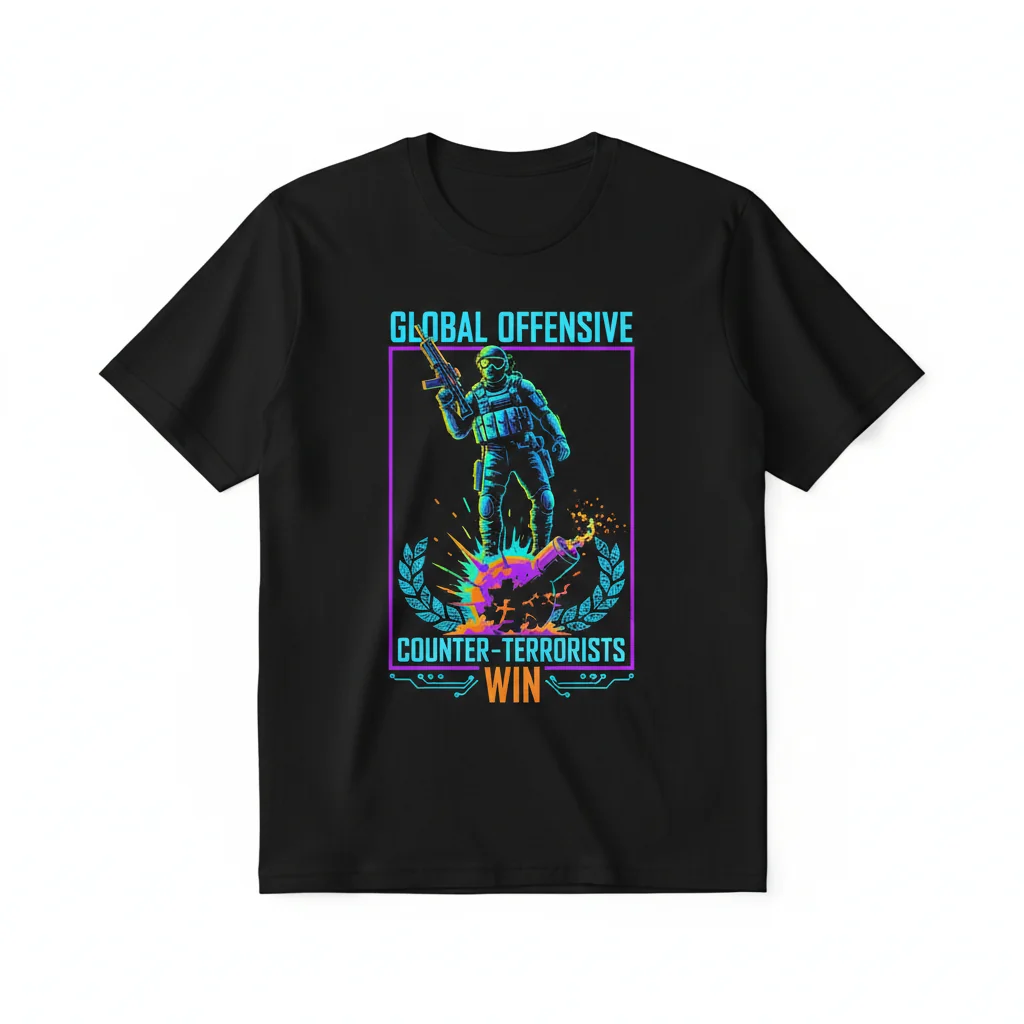 Counter-Terrorists Win Essential T-Shirt - Premium Graphic Tee