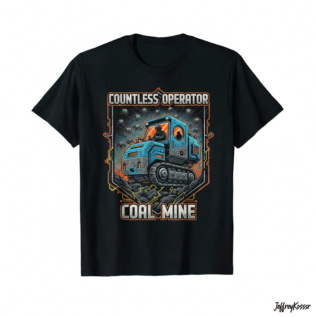 Countious Coal Miner Operator Essential T-Shirt