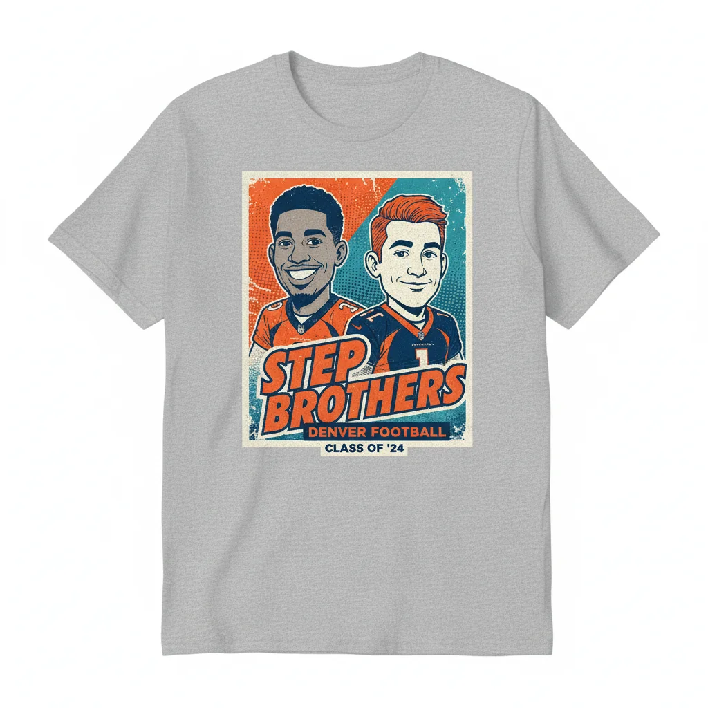 Broncos Bros: Sutton & Nix Step Brothers Tee