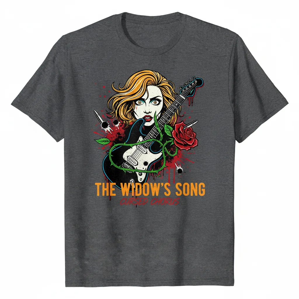 The "Courtney Killed Kurt" Graphic Tee: A Statement of Artistic Expression