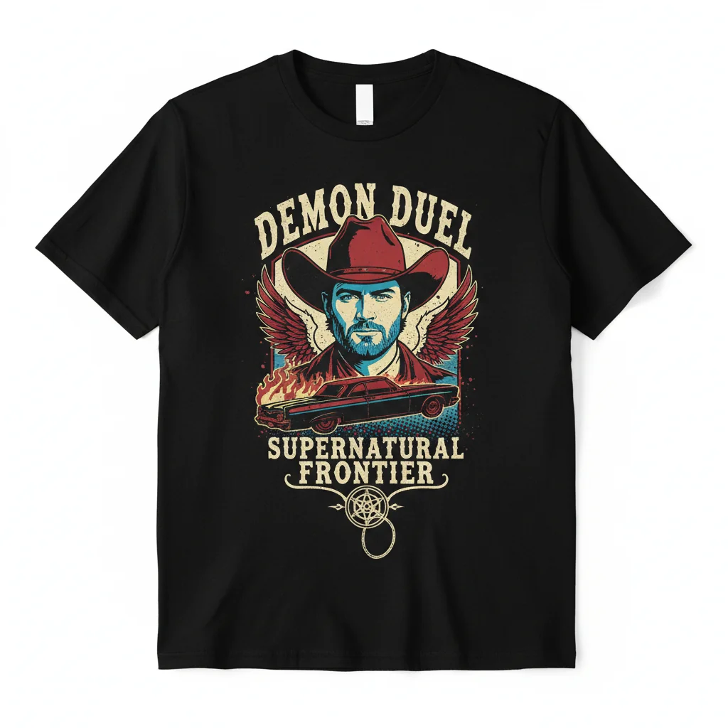 Cowboy Dean Winchester Supernatural Fan Essential T-Shirt